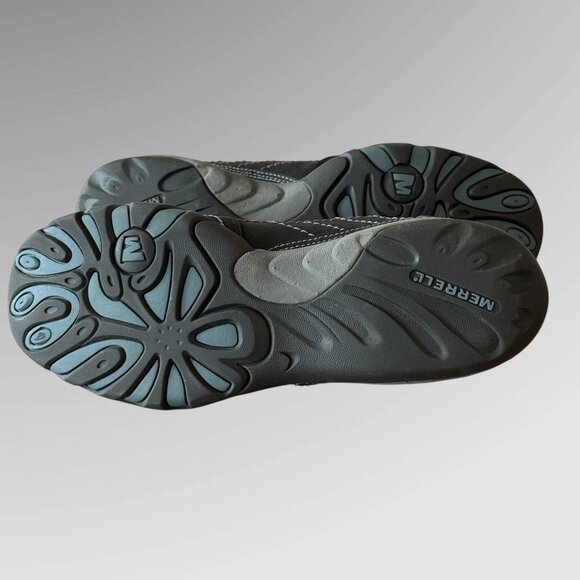 Merrell Mimosa Hiking Shoes Woman's 11 Lace Up Black/Gray Suede Low Top - Picture 5 of 12